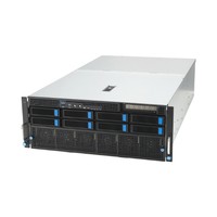 Serverplattform ASUS 4U ESC8000-E11P-SKU4/10G/3KW(2+2)/5PCIe/4NVMe 90SF02I4-M003C0 Intel x 2 DDR5 x 32 9 x 2.5" SATA/SAS/NVME PSU 2+2