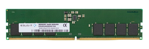 Arbeitspeicher 1x 16 GB ESUS IT ECC UNBUFFERED DDR5 1Rx8 4800MHz PC5-38400 UDIMM | ESUD54800ES8/16G