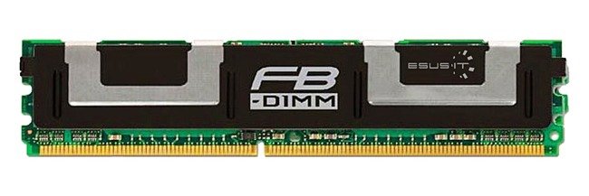 Arbeitspeicher 1x 2GB Kingston ECC FULLY BUFFERED DDR2 800MHz PC2-6400 FBDIMM | KVR800D2D8F5/2G