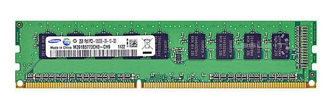 Arbeitspeicher 1x 2GB Samsung ECC UNBUFFERED DDR3  1333MHz PC3-10600 UDIMM | M391B5773CH0-YH9