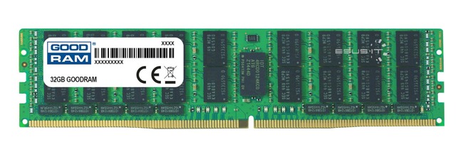 Arbeitspeicher 1x 32GB GoodRAM ECC LOAD REDUCED DDR4 4Rx4 2133MHz PC4-17000 LRDIMM | W-MEM2133LR4Q432G