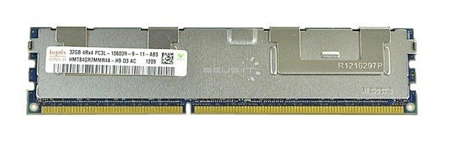 Arbeitspeicher 1x 32GB Hynix ECC REGISTERED DDR3  1333MHz PC3-10600 RDIMM | HMT84GR7BMR4A-H9