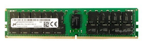 Arbeitspeicher 1x 64GB Micron ECC REGISTERED DDR4 2Rx4 2933MHz PC4-23400 RDIMM | MTA36ASF8G72PZ-2G9