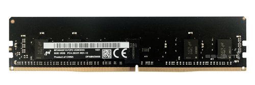 Arbeitspeicher 1x 8GB Micron ECC REGISTERED DDR4 1Rx8 2933MHz PC4-23400 RDIMM | MTA9ASF1G72PZ-2G9