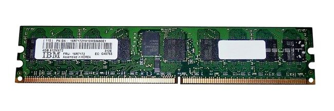 Arbeitsspeicher 2x 4GB IBM ThinkServer & System X DDR2 533MHz ECC REGISTERED DIMM | 15R7172 