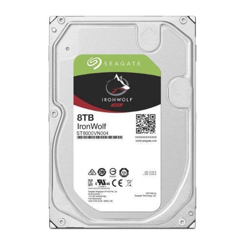 Festplatte Seagate IronWolf 3.5'' HDD 8TB 7200RPM SATA 6Gb/s 256MB | ST8000VN004