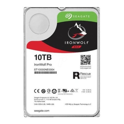 Festplatte Seagate IronWolf PRO 3.5'' HDD 10TB 7200RPM SATA 6Gb/s 256MB | ST10000NE0004