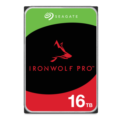 Festplatte Seagate IronWolf PRO 3.5'' HDD 16TB 7200RPM SATA 6Gb/s 256MB | ST16000NT001