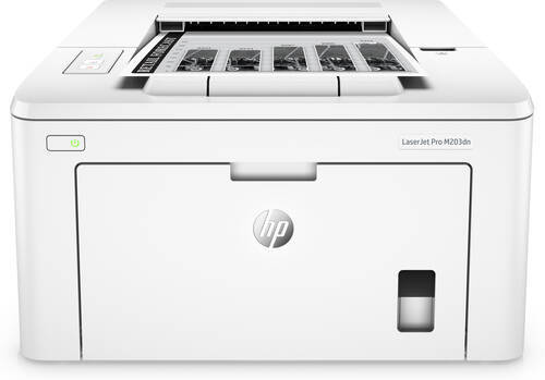 HP LaserJet Pro Drukarka M203dn, Czerń i biel, Drukarka do Dom i biuro domowe, Drukowanie, Drukowanie ze smartfona lub tabletu; Drukowanie dwustronne; Wkłady JetIntelligence