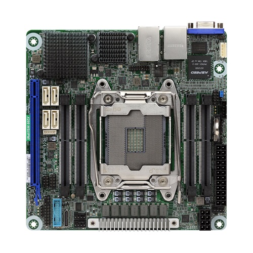 Hauptplatine Asrock Rack X299 WSI/IPMI LGA2066 Mini-ATX | X299 WSI/IPMI