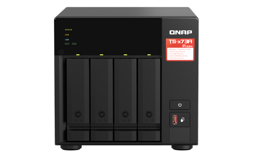 NAS-Server QNAP TS-473A-8G 4x SSD | HDD SATA 8GB RAM