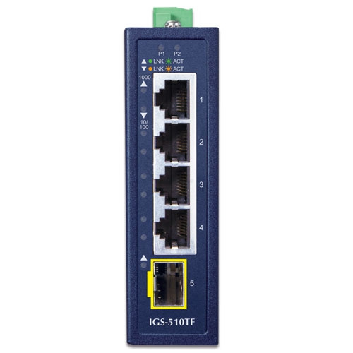 Schalter Planet IGS-510TF 4x 1Gb 1x SFP