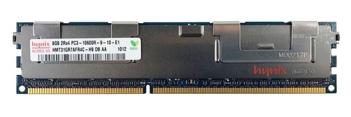 Arbeitspeicher 1x 8GB Hynix ECC REGISTERED DDR3  1333MHz PC3-10600 RDIMM | HMT31GR7AFR4C-H9