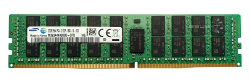 Arbeitspeicher 1x 32GB Samsung ECC REGISTERED DDR4  2133MHz PC4-17000 RDIMM | M393A4K40BB0-CPB