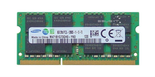 Arbeitspeicher 1x 8GB Samsung SO-DIMM DDR3 1600MHz PC3-12800 | M471B1G73QH0-YK0