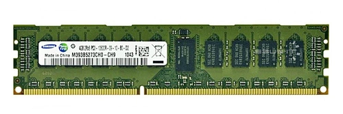 Arbeitspeicher 1x 4GB Samsung ECC REGISTERED DDR3  1333MHz PC3-10600 RDIMM | M393B5273CH0-CH9