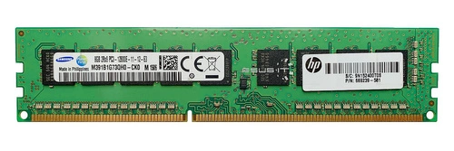 Arbeitspeicher 1x 8GB Samsung ECC UNBUFFERED DDR3 2Rx8 1600MHz PC3-12800 UDIMM | M391B1G73QH0-CK0