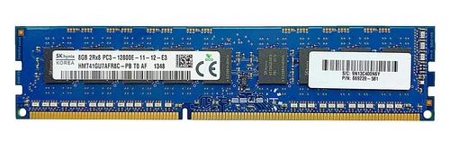 Arbeitspeicher 1x 8GB Hynix ECC UNBUFFERED DDR3  1600MHz PC3-12800 UDIMM | HMT41GU7AFR8C-PB