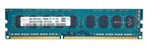 Arbeitspeicher 1x 4GB Hynix ECC UNBUFFERED DDR3  1333MHz PC3-10600 UDIMM | HMT351U7CFR8A-H9