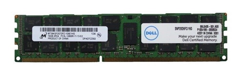 Arbeitsspeicher 1x 16GB DELL PowerEdge & Precision Workstation DDR3 1600MHz ECC REGISTERED DIMM | A6994465 