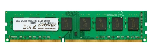 Arbeitspeicher 1x 8GB 2-POWER NON-ECC UNBUFFERED DDR3 1866MHz PC3-14900 UDIMM | MEM2205B