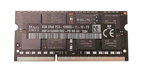 Arbeitspeicher 1x 8GB Hynix SO-DIMM DDR3 1600MHz PC3-12800 | HMT41GS6MFR8C-PB