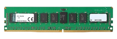 Arbeitspeicher 1x 8GB Kingston ECC REGISTERED DDR4  2133MHz PC4-17000 RDIMM | KTD-PE421/8G