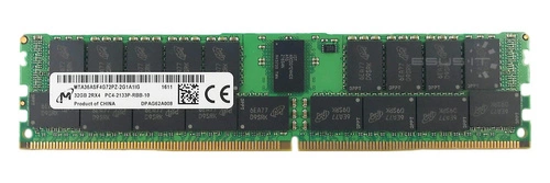 Arbeitspeicher 1x 32GB Micron ECC REGISTERED DDR4 2Rx4 2133MHz PC4-17000 RDIMM | MTA36ASF4G72PZ-2G1