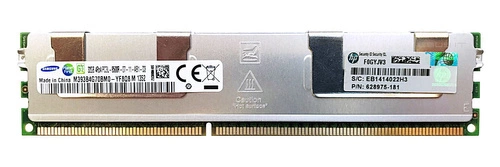 Arbeitspeicher 1x 32GB Samsung ECC REGISTERED DDR3  1066MHz PC3-8500 RDIMM | M393B4G70BM0-YF8